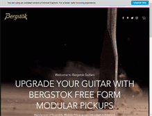 Tablet Screenshot of bergstok.com